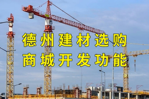 德州建材選購(gòu)商城開(kāi)發(fā)功能(圖1) 德州建材選購(gòu)商城開(kāi)發(fā)功能(圖1)