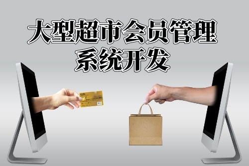 大型超市會員管理系統功能開發